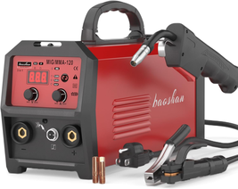 110V/220V 3 in 1 Welding Machine 120AMP Gasless MIG Welder IGBT Inverter Automat - $288.25