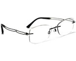 Charmant Eyeglasses XL2051 BK Line Art Titan Black Rimless Frame Japan 5... - $89.99