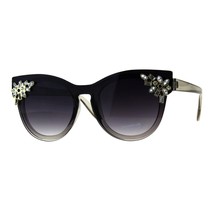 Womens Rhinestone Sunglasses Unique Lens Over Frame UV 400 - £8.61 GBP+