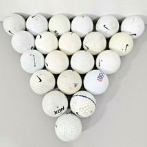 Lot Of 20 Mixed Nike Golf Balls Used NDX PD long One Black Etc - £10.45 GBP