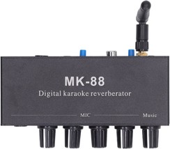 Dual Microphone Input Dc 12V For Digital Reverberator 5.0 Stereo Audio R... - £31.54 GBP
