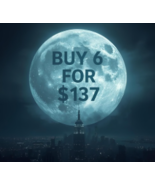 OCT 6TH SUPER MOON WORKS FOR $137 FULL MOON DISCOUNT LIMITED OFFER DISCOUNT - $0.00 MXN
