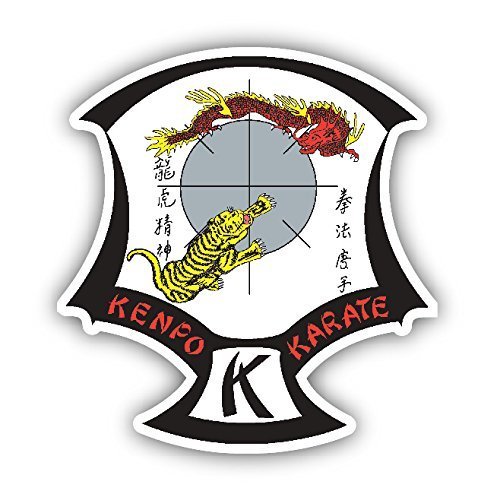 Kenpo Karate Decal Vinyl Sticker Martial Arts Mma Ed Parker Patch Elvis Presley - $5.99