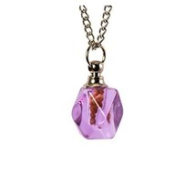 Faith Mustard Seed Purple Prism Necklace - $9.95