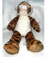 Build A Bear 16” Tiger Orange Black Stripes Plush Stuffed Animal EUC Clean - $280.10 MXN