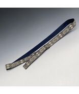 Vintage Cloth Belt Women&#39;s Size 14 Navy Blue Aztec - $275.97 MXN