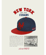New York Cubans Negro League Baseball Hat Wool Negro League Baseball Cap - $38.93 CAD