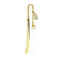 Mustard Seed Bookmark with Plaque Gold Metal Set of 2 [Office Product] - £5.52 GBP