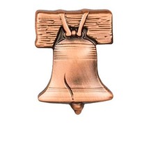 3 Liberty Bell, Freedom Pins Bronze [Jewelry] - £6.99 GBP