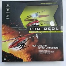 Protocol Turbohawk Lava 3 Ch Remote Control Helicopter Easy LED Realisti... - £34.99 GBP