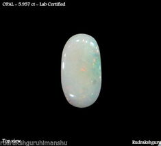 Opal / Natürlicher Feueropal Mit Farbenspiel - Laborzertifiziert - 5,957 Ct - €90,39 EUR Opal / Natürlicher Feueropal Mit Farbenspiel - Laborzertifiziert - 5,957 Ct - €90,39 EUR