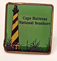 Cape Hatteras National Seashore Lighthouse Light Station NC Enamel Pin Badge - $7.19