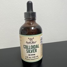 Colloidal Silver Liquid 20 PPM - 4 Fl OZ (Plata Coloidal with Dropper) - £14.92 GBP