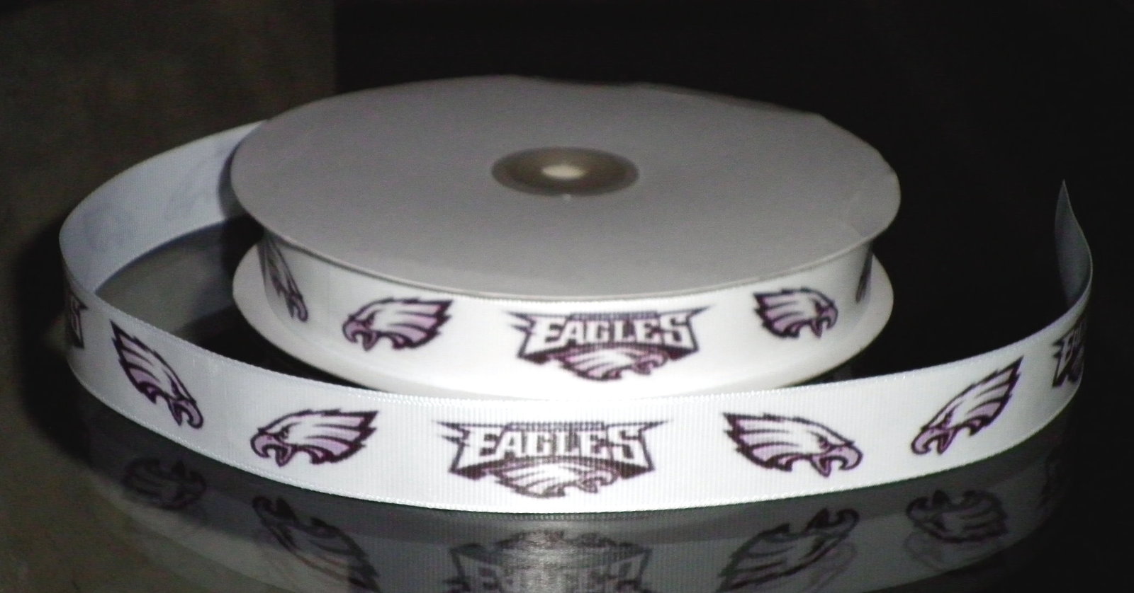 Philadelphia Eagles Inspired Grosgrain Ribbon