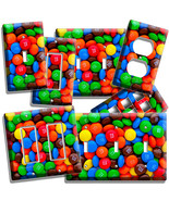M&amp;M M AND M CANDIES LIGHT SWITCH WALL PLATE OUTLET KITCHEN DINING ROOM A... - $13.70 CAD+
