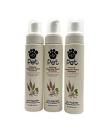 JP Pet Oatmeal Waterless Foam Shampoo Sensitive Dogs Cats 8.5 fl.oz-3 Pack - £29.72 GBP