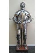 NauticalMart Medieval Reenactment 16th Century Knight Full Suit of Armor - £557.10 GBP