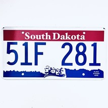  United States South Dakota Mount Rushmore Passenger License Plate 51F 281 - £13.17 GBP