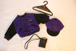 American Girl Retired 1996 Purple Coat w/ Hat & Purse HTF - $44.95