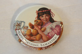 American Girl Happy Birthday Samantha Pin - £10.21 GBP