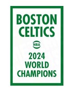 Boston Celtics Replica 2024 Championship Banner 3x5ft Polyester World Ch... - $331.49 MXN