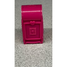 Fisher Price Sweet Streets Post Office Pink Mailbox Dollhouse Replacement - $8.14