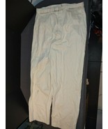 NOS W/DEF Foreign Military Cream Work Pants Size W.Merk Oschingen Large ... - $36.74 CAD