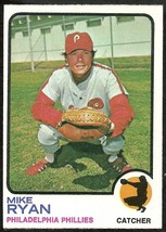 Philadelphia Phillies Mike Ryan 1973 Topps Baseball Card #467 em/nm - $1.25