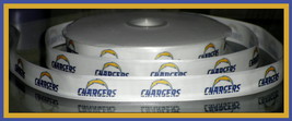 An item in the Crafts category: San Diego Chargers Inspired Grosgrain Ribbon