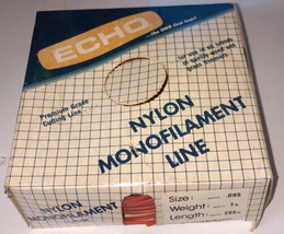 Echo Vintage Nylon Monofilament Line W/ Box Size .095 - $13.88