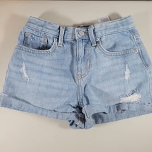 Old Navy Youth Shorts 10 Girls High Rise Cuffed Distressed 5 Pocket - £6.72 GBP