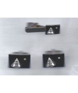 Apollo Command Module Cuff Links and Tie Tack Set Same set in Smithsonian - $8,500.00