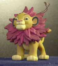 DISNEY SIMBA Lion King Figurine Vintage Collectible Christmas Tree Ornament 133 - £12.75 GBP