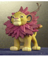 DISNEY SIMBA Lion King Figurine Vintage Collectible Christmas Tree Ornam... - £12.78 GBP