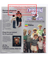 Disneyland Park 25th Anniversary Guide Brochure, Parking Pass Feb 1980 - £39.33 GBP