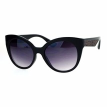 PASTL Sonnenbrille Damen Rund Schmetterling Rahmen Glitzer Seiten UV 400 - £10.20 GBP