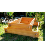 Garden Raised Bed Planter Flower Box Cedar Vegetable Kit Outdoor Elevate... - £69.00 GBP