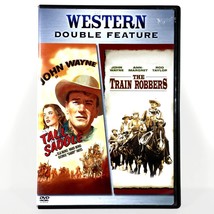 Tall in the Saddle /The Train Robbers (DVD, 1944 &amp; 1972) John Wayne  Ann-Margret - £7.45 GBP