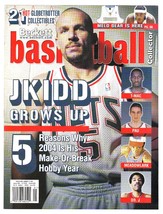 Jan 2004 Beckett Basketball Magazine #162 Jason Kidd Tracy McGrady Dr J - £7.88 GBP