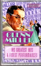 Glenn Miller : His Greatest Hits &amp; Finest Perormance - Audio Music Cassette - £3.91 GBP