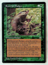 Rysorian Badger - Homelands Edition - 1995 - Magic the Gathering - £1.19 GBP