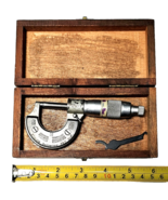 ETALON SWISS MODEL 23C 0-1&quot; 0.0001&quot; GRADUATION OUTSIDE MICROMETER TESTED - $82.29 CAD