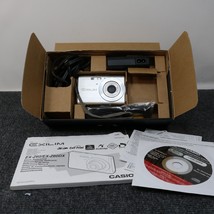 Casio Exilim Zoom EX-Z60 6.0 MP Digital Camera With All Accessories w/Bo... - $59.39