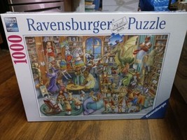 Ravensburger 16455 Midnight at The Library 1000-Piece Puzzle for Adults - £19.77 GBP