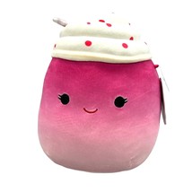 Cinnamon Frozen Yogurt 8&quot; Squishmallow Soft Pink Plush Stuffed Toy - £12.48 GBP