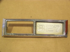 1968 Chevy 327 Fender Emblem #3920874 Oem Chevelle El Camino - £16.82 GBP