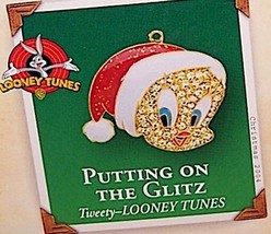 Hallmark 2004 Putting on the Glitz Tweety Looney Tunes Miniature QXM5111 - $4.75