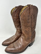 Dan Post Boots - Milwaukee Brown Leather Western Cowboy  8.5 E DP2111R Men&#39;s - £32.69 GBP