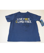 Baby boy&#39;s Polo Ralph Lauren 2 2T Toddler t shirt TEE NWT Live Free Clim... - £14.35 GBP