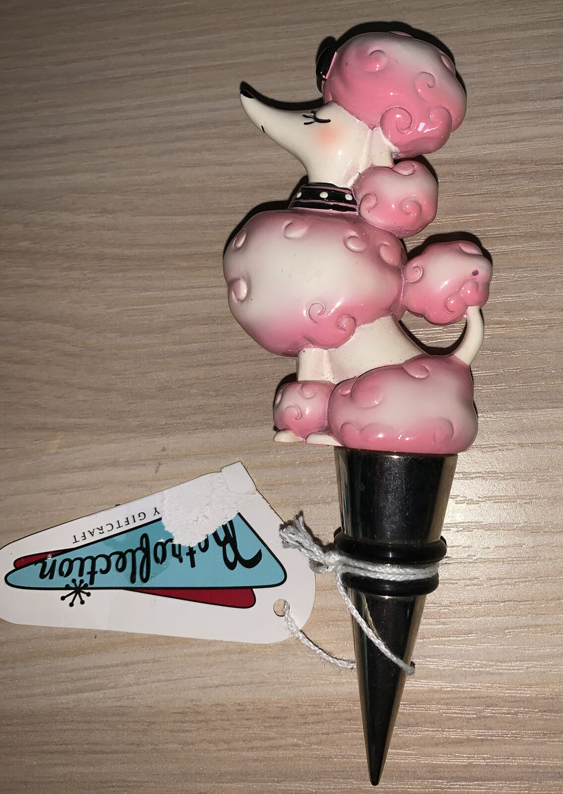 Primary image for Retro French Poodle Bottle Stopper